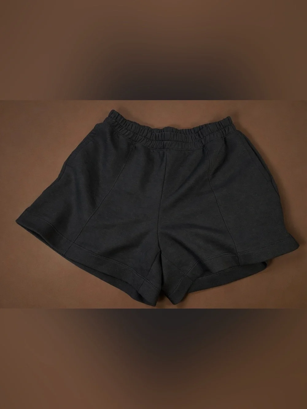 Old Navy Active Bounce Fleece High Rise Black Shorts